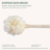 EcoTools EcoPouf Bath Brush, Bath Loofah & Handle, 1 Count