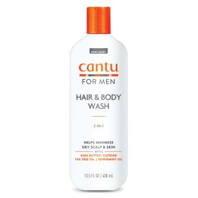 Cantu for Men 2-in-1 Hair & Body Wash, 13.5 fl oz