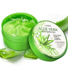 Made In Korea ALOE VERA SOOTHING & MOISTURE GEL 100% Pure 300ml (10.58oz ) Skin Moisturizing (Pack: 1pack)